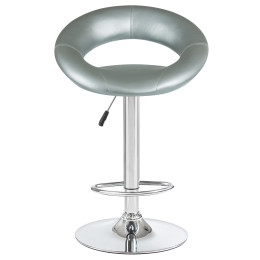 Стул барный DOBRIN MIRA (серебряный)
