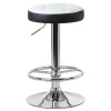 Табурет барный DOBRIN BRUNO (бело-чёрный)
