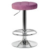 5008-LM BRUNO, цвет сиденья пудрово-сиреневый (MJ9-52), цвет основания хром