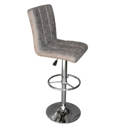 Стул барный DOBRIN KRUGER (античный серый)