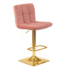 5016-LM GOLDIE, цвет сиденья пудрово-розовый (MJ9-32), цвет основания золото