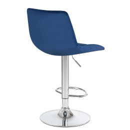 5017-LM TAILOR, цвет сиденья синий велюр (MJ9-117), цвет основания хром