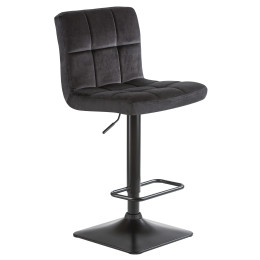 Стул барный DOBRIN DOMINIC (черный велюр (MJ9-101))