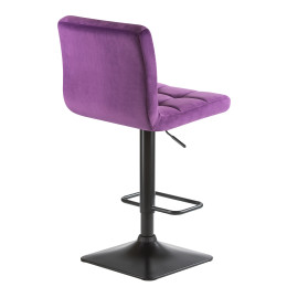 5018-LM DOMINIC, цвет сиденья фиолетовый велюр (MJ9-58), цвет основания черный
