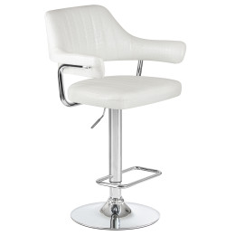 Стул барный DOBRIN CHARLY (белый крокодил)