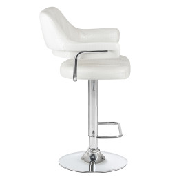 Стул барный DOBRIN CHARLY (белый крокодил)