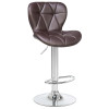 5022-LM BARNY, цвет сиденья коричневый, цвет основания хром
