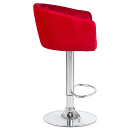 5025-LM DARCY, цвет сиденья малиновый (1922-14), цвет основания хром