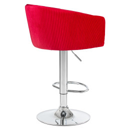 5025-LM DARCY, цвет сиденья малиновый (1922-14), цвет основания хром