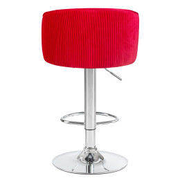 5025-LM DARCY, цвет сиденья малиновый (1922-14), цвет основания хром