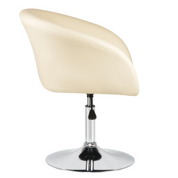 8600-LM, цвет сиденья кремовый, цвет основания хром