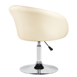 8600-LM, цвет сиденья кремовый, цвет основания хром