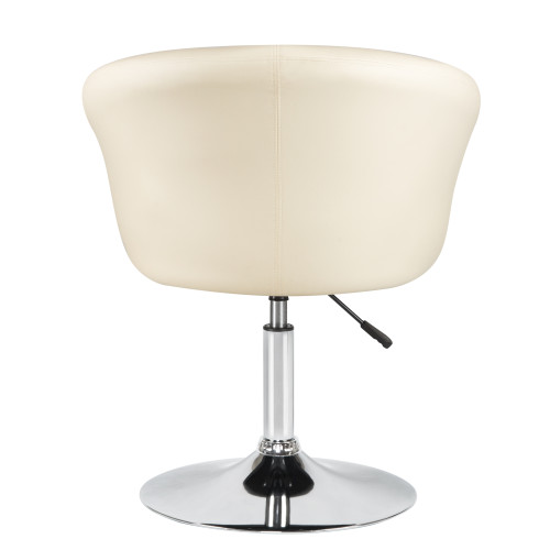 8600-LM, цвет сиденья кремовый, цвет основания хром