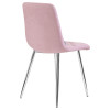 Стул обеденный DOBRIN ALEX (хром ножки, сиреневая ткань (UF860-04B))