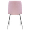 Стул обеденный DOBRIN ALEX (хром ножки, сиреневая ткань (UF860-04B))