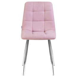 Стул обеденный DOBRIN ALEX (хром ножки, сиреневая ткань (UF860-04B))