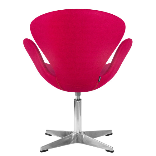 Кресло дизайнерское DOBRIN SWAN (бордо ткань AF5)