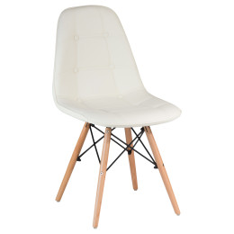 301-LMZL BENNET, цвет сиденья кремовый, цвет основания светлый бук