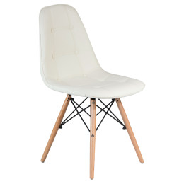 301-LMZL BENNET, цвет сиденья кремовый, цвет основания светлый бук