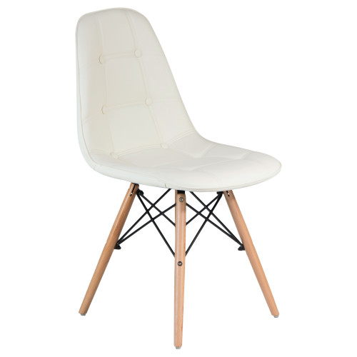 301-LMZL BENNET, цвет сиденья кремовый, цвет основания светлый бук