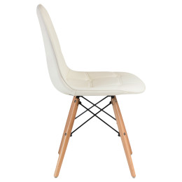 301-LMZL BENNET, цвет сиденья кремовый, цвет основания светлый бук