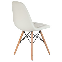 301-LMZL BENNET, цвет сиденья кремовый, цвет основания светлый бук