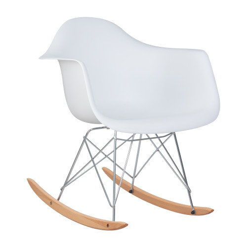 Кресло-качалка DOBRIN DAW ROCK (цвет белый)