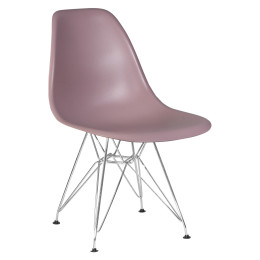638APP-LMZL DSR, цвет сиденья сиреневый (P-04), цвет основания хромированная сталь