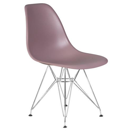 638APP-LMZL DSR, цвет сиденья сиреневый (P-04), цвет основания хромированная сталь