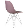 638APP-LMZL DSR, цвет сиденья сиреневый (P-04), цвет основания хромированная сталь