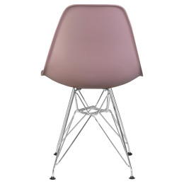 638APP-LMZL DSR, цвет сиденья сиреневый (P-04), цвет основания хромированная сталь