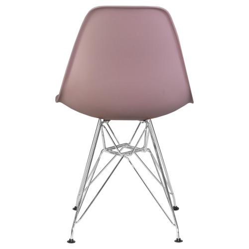 638APP-LMZL DSR, цвет сиденья сиреневый (P-04), цвет основания хромированная сталь