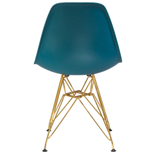 638APP-LMZL DSR, цвет сиденья морской волны (G-05), цвет основания золото