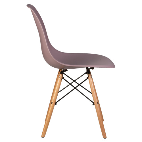 638PP-LMZL DSW, цвет сиденья сиреневый (P-04), цвет основания светлый бук