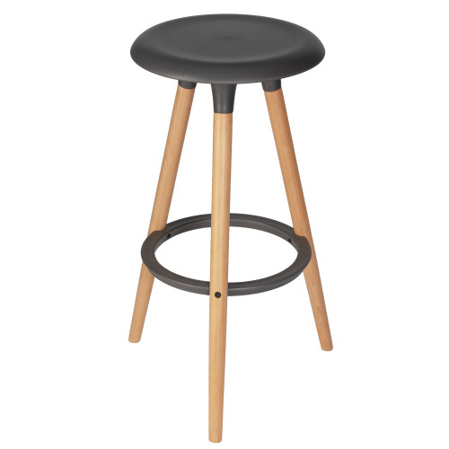 652PP-LMZL ROYCE, цвет сиденья темно-серый (GR-04), цвет основания светлый бук