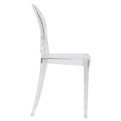 Стул обеденный DOBRIN VICTORIA GHOST (цвет прозрачный)