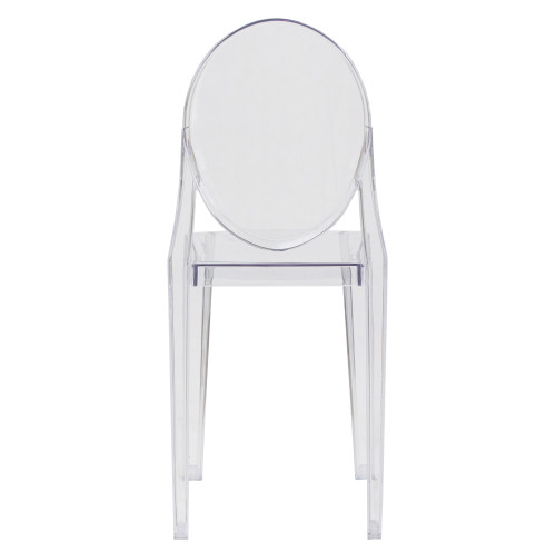 Стул обеденный DOBRIN VICTORIA GHOST (цвет прозрачный)