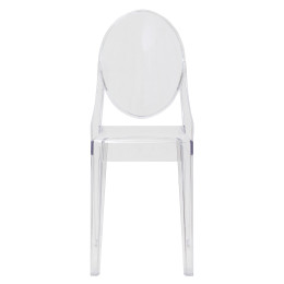 Стул обеденный DOBRIN VICTORIA GHOST (цвет прозрачный)