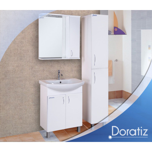 КОМПЛЕКТ МЕБЕЛИ ЭКО-50  (зеркало, тумба, умывальник Classic-50)