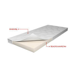 Матрас Стандарт (ППУ) (800х1900 мм) h10