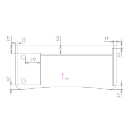 Компьютерный стол КСТ-105.1