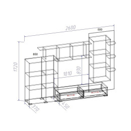 Гостиная "Квадро"