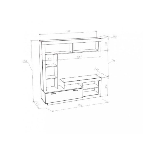 Гостиная Монтана-МИНИ