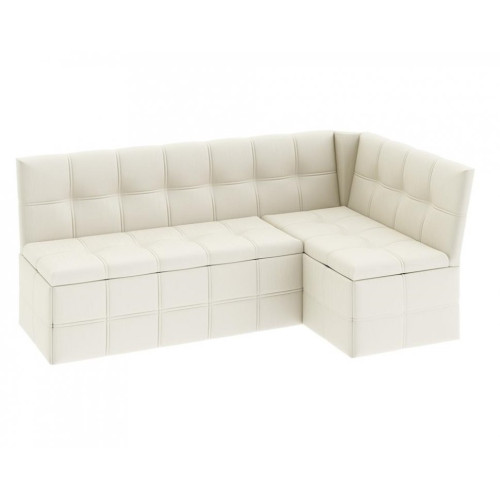 Скамья угловая со спальным местом «Домино» (Кашемир крем)