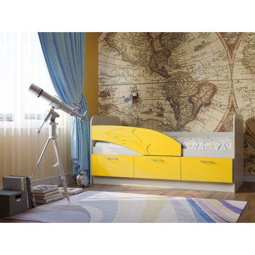 Кровать детская 06.223 Дельфин (1800)