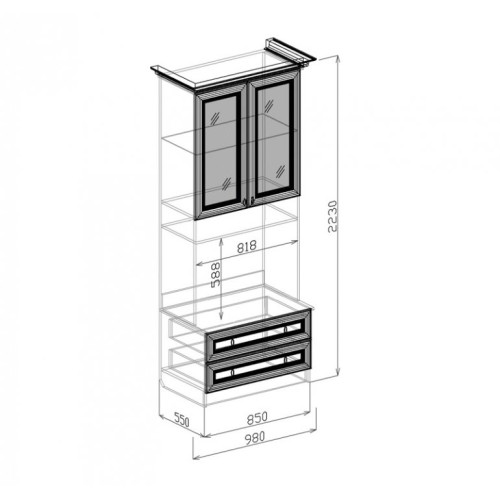 Витрина №1 Диана Люкс