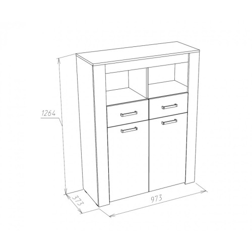 Комод КВ-97 Прага