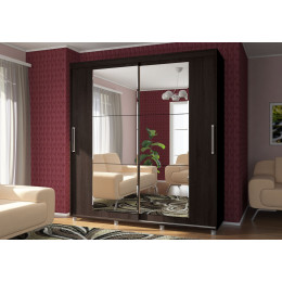 Шкаф-купе "Комфорт-12 ПРАЙМ 2,0 м" (прямоугольные)