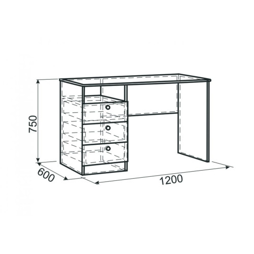 Стол Гламур
