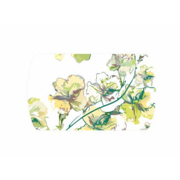 Стол обеденный со стеклом "Экстра 1" (белый)